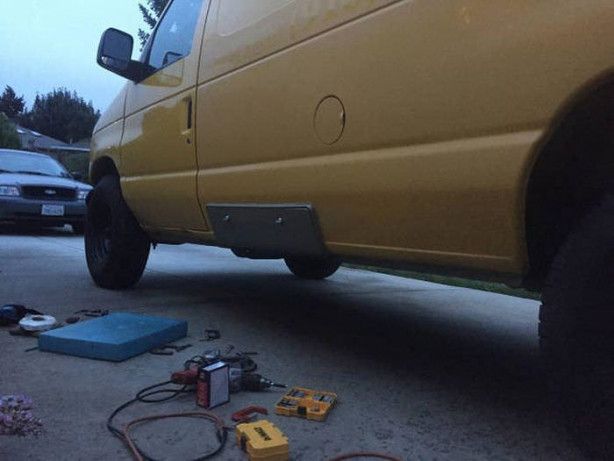 Foto - Minibüsü eve çevirdiler!