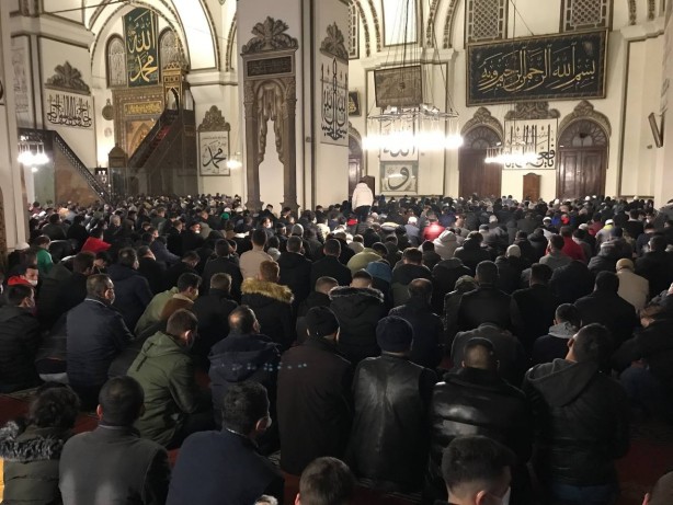 Foto - Miraç Kandili'nde camiler dolup taştı eller semaya açıldı
