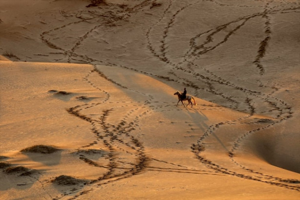 Foto - Mısır çölleri değil, Antalya Patara'sı
