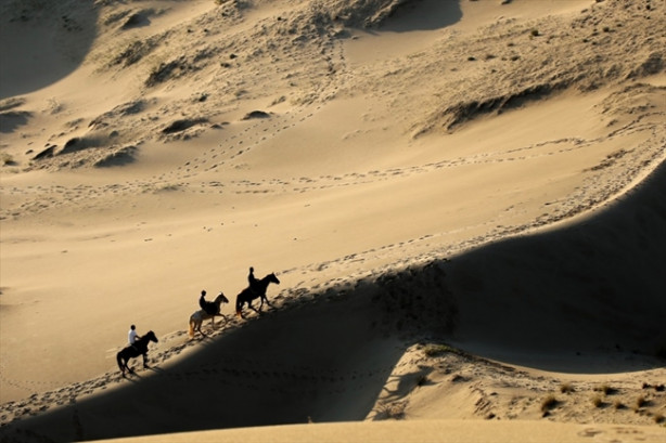 Foto - Mısır çölleri değil, Antalya Patara'sı
