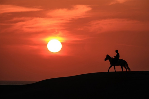 Foto - Mısır çölleri değil, Antalya Patara'sı