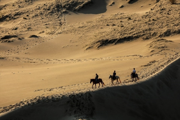 Foto - Mısır çölleri değil, Antalya Patara'sı