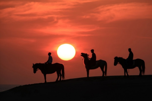 Foto - Mısır çölleri değil, Antalya Patara'sı