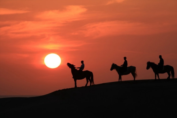 Foto - Mısır çölleri değil, Antalya Patara'sı