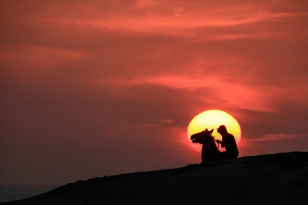 Foto - Mısır çölleri değil, Antalya Patara'sı