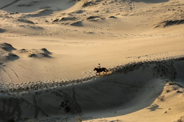 Foto - Mısır çölleri değil, Antalya Patara'sı