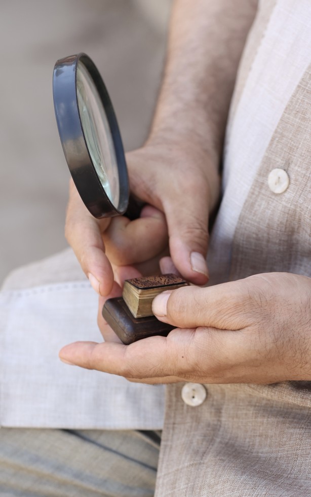 Foto - Mısır'da 150 yıllık küçük hacimli Kuran-ı Kerim nüshası