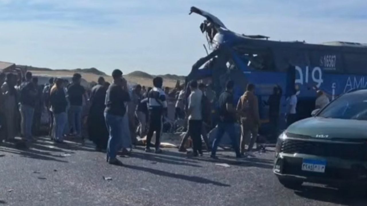 Foto - Mısır'da can pazarı: Otobüs TIR’a çarptı 13 ölü, 30 yaralı