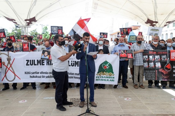 Foto - Mısır'daki idam kararlarına İstanbul'da protesto