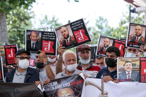 Foto - Mısır'daki idam kararlarına İstanbul'da protesto