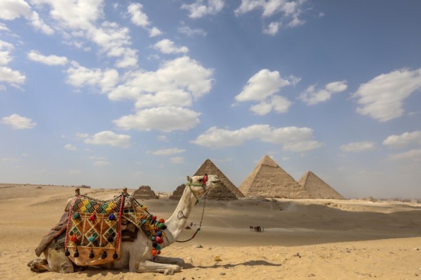 Foto - Mısır'daki piramitler hala ilgi odağı...