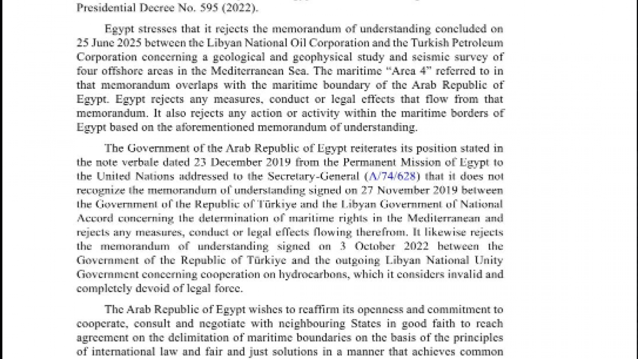 Foto - Mısır'ın Türkiye ihanetinin belgesi ortaya çıktı! Sessiz sedasız kuyumuzu kazdılar
