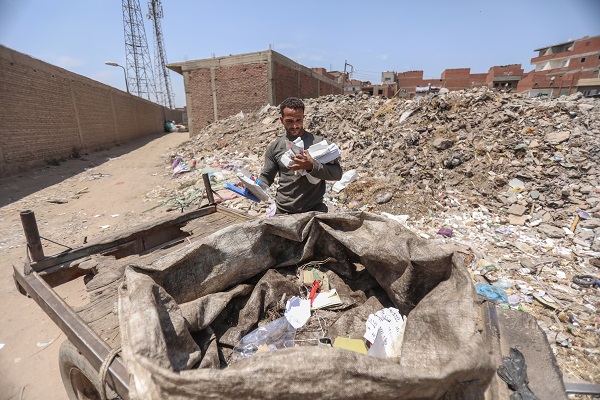 Foto - Mısırlı kağıt toplayıcının hayali şampiyon olmak