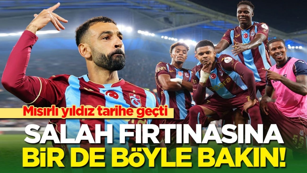 Mısırlı yıldız tarihe geçti: Salah fırtınasına bir de böyle bakın!