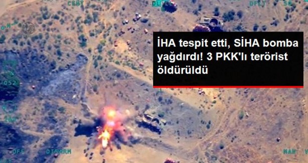 Foto - MİT tespit etti! SİHA'lar vurdu! Nokta atışı operasyon