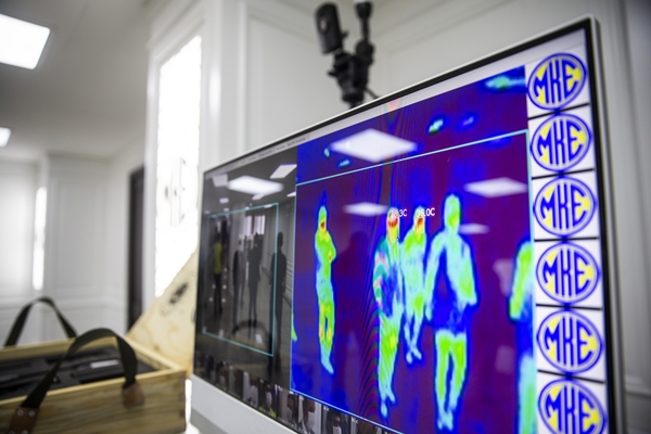 Foto - MKEK'den koronavirüs salgınına termal kameralı takip