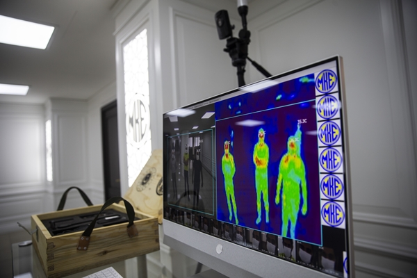 Foto - MKEK'den koronavirüs salgınına termal kameralı takip