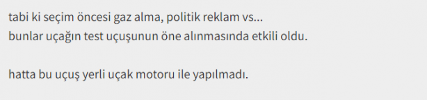 Foto - MMU Kaan uçtu! Ekşisözlük kudurdu! Allah kimseyi bunların durumuna düşürmesin