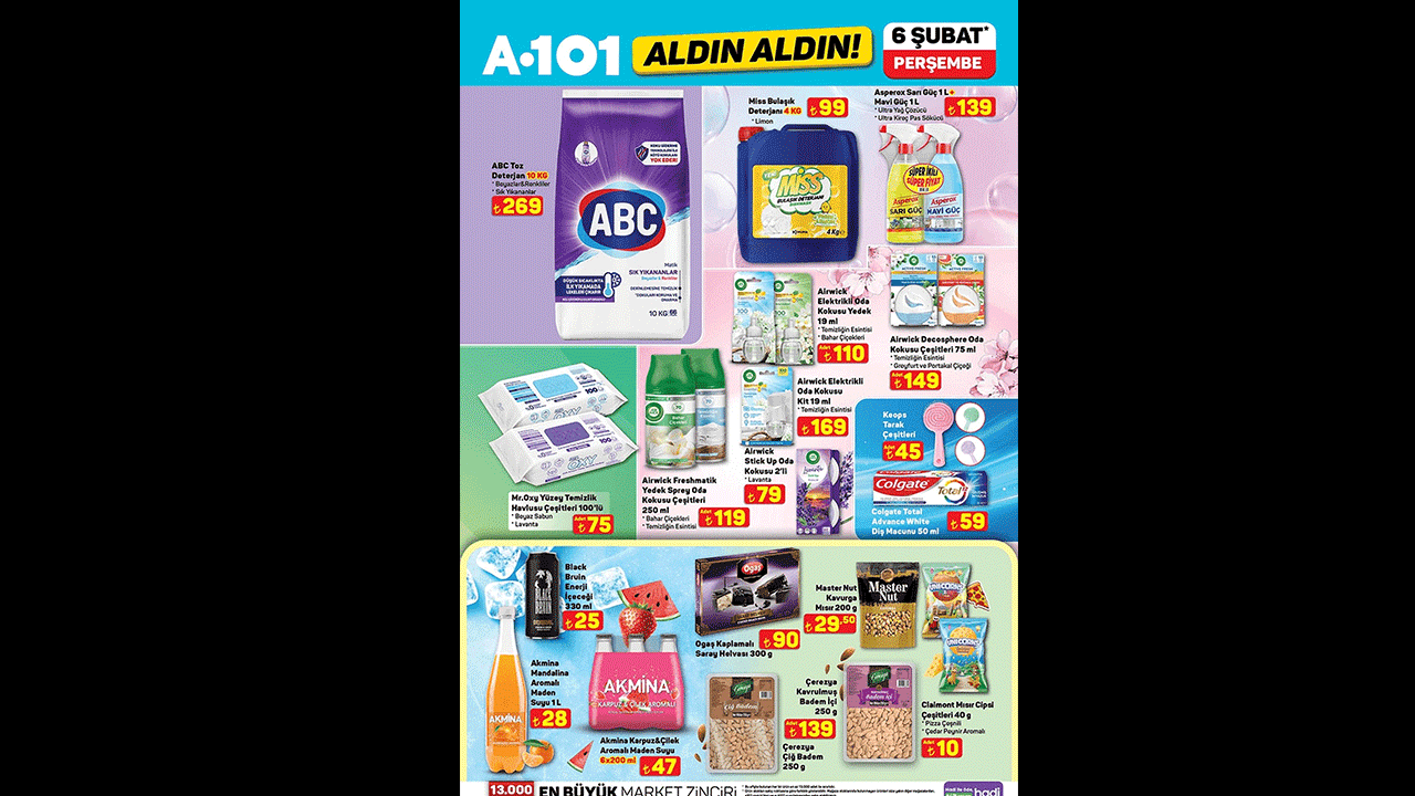 Foto - Mobilet, çamaşır makinesi, süpürge...A101'DE 6 şubat indirimleri belli oldu! 