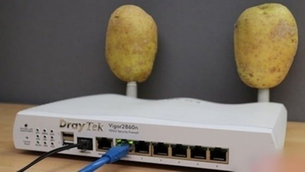 Foto - Çok şaşıracaksınız! Modeminize patates taktığınızda bakın neler oluyor?