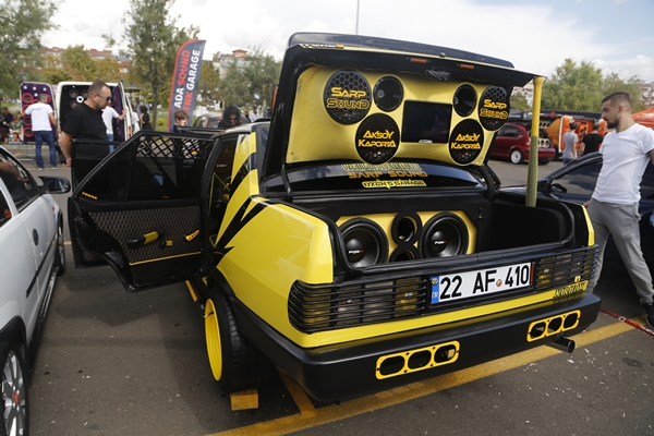 Foto - Modifiyeli araç tutkunları Tekirdağ'da buluştu