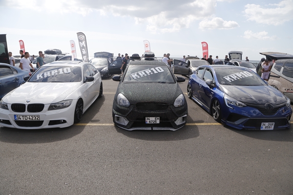 Foto - Modifiyeli araç tutkunları Tekirdağ'da buluştu