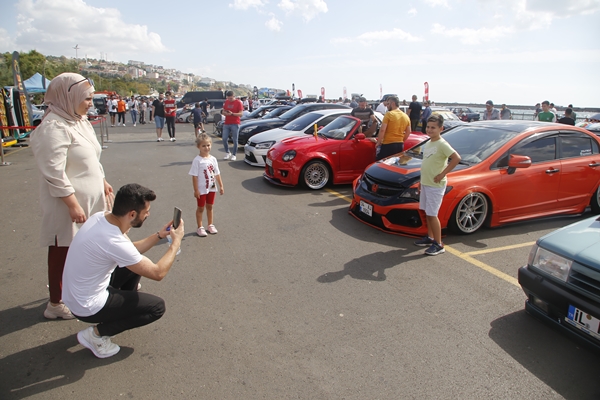 Foto - Modifiyeli araç tutkunları Tekirdağ'da buluştu