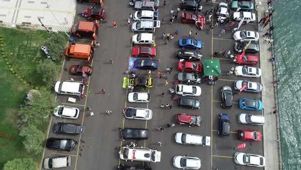 Foto - Modifiyeli araç tutkunları Tekirdağ'da buluştu