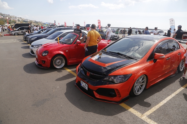 Foto - Modifiyeli araç tutkunları Tekirdağ'da buluştu