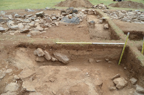 Foto - Moğol ve Türk arkeologlardan mezar kazısı 