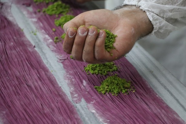 Foto - Mor baklava dikkat çekiyor! İşte içindekiler