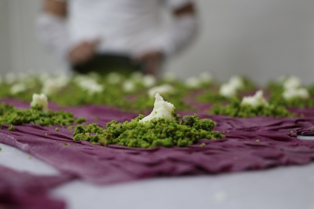 Foto - Mor baklava dikkat çekiyor! İşte içindekiler