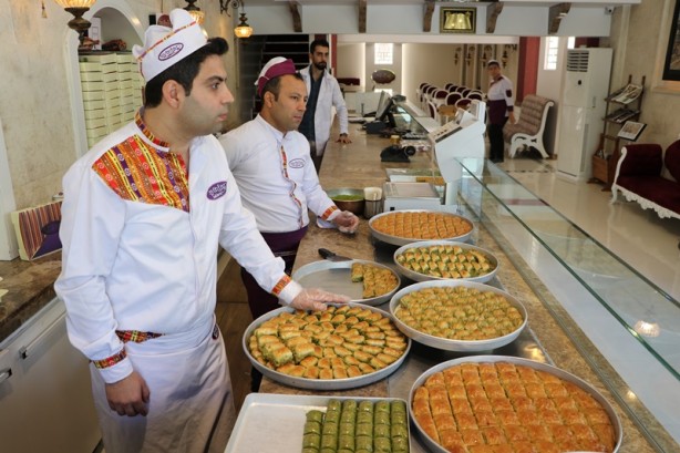 Foto - Mor baklava dikkat çekiyor! İşte içindekiler