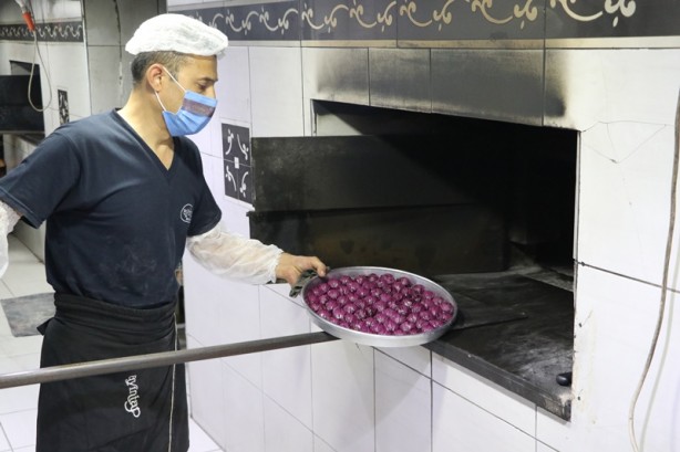Foto - Mor baklava dikkat çekiyor! İşte içindekiler