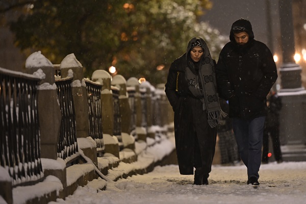 Foto - Moskova beyaza büründü