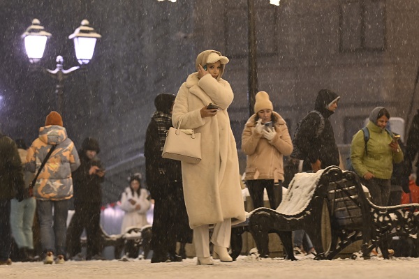 Foto - Moskova beyaza büründü