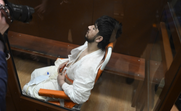 Foto - Moskova'yı kana bulayan teröristler hakim karşısında! Sıfatları kaymış