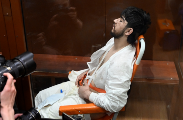 Foto - Moskova'yı kana bulayan teröristler hakim karşısında! Sıfatları kaymış