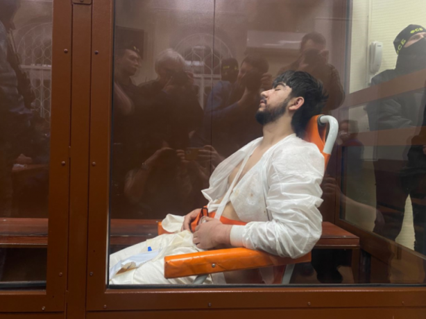 Foto - Moskova'yı kana bulayan teröristler hakim karşısında! Sıfatları kaymış