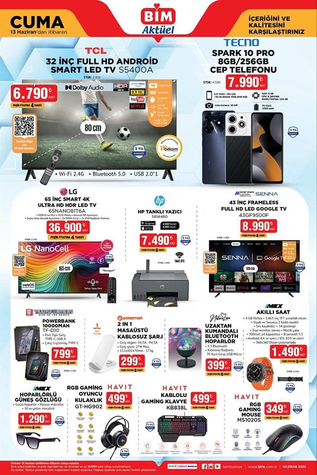 Foto - Motosiklet tutkunlarına ve spor meraklılarına müjde! BİM’den 13 Haziran aktüel ürünleri raflarda yerini alıyor