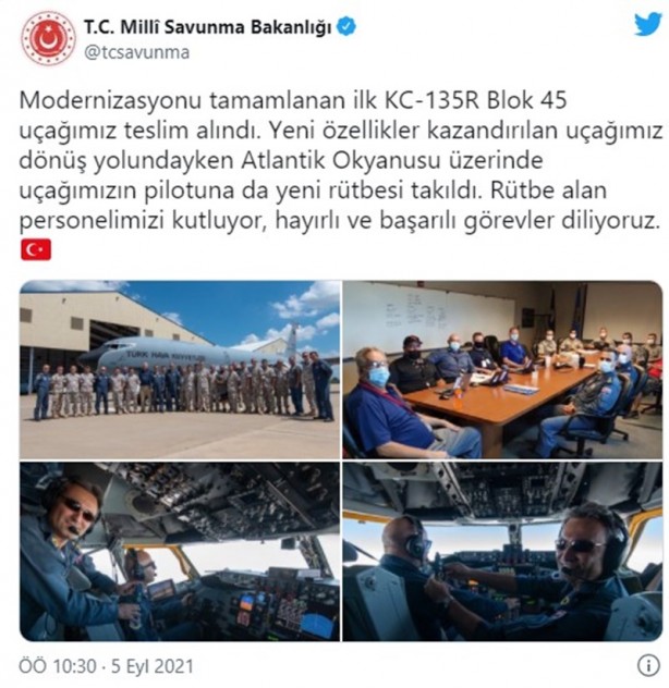Foto - Milli Savunma Bakanlığı duyurdu! İlk uçak teslim alındı