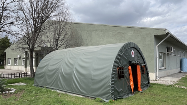 Foto - MSB'nin paraşüt üreten çalışanları depremzedeler için kolları sıvadı