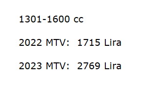 Foto - MTV indirimi müjdesi! 2023'te hangi araca ne kadar vergi ödenecek?