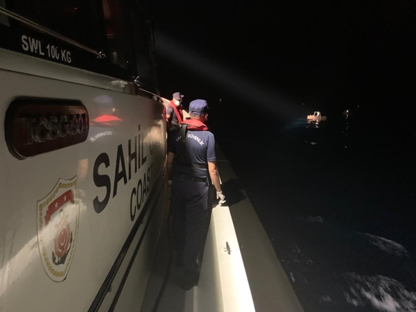 Foto - Muğla açıklarında 118 düzensiz göçmen kurtarıldı