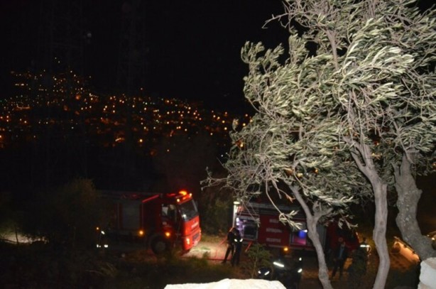 Foto - Muğla’da beşer dakika arayla iki orman yangını