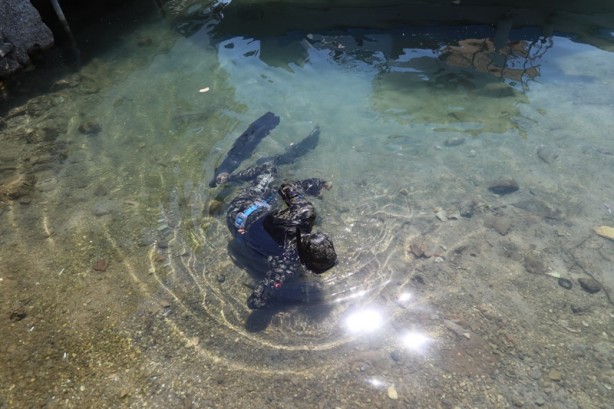 Muğla'da deniz dibi temizliği etkinliği