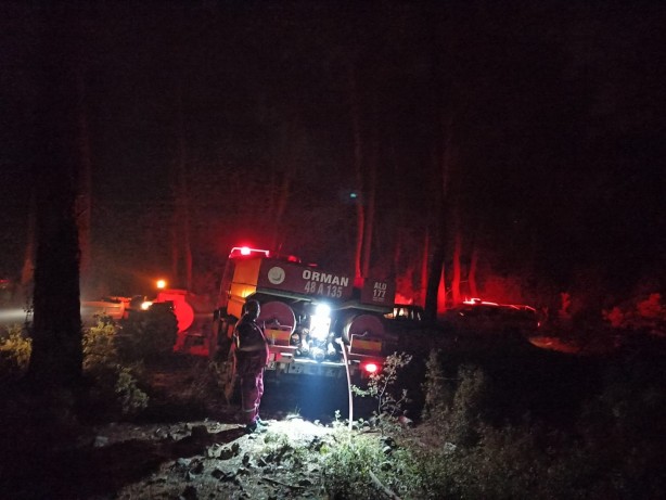 Foto - Muğla'da orman yangını yerleşim yerlerini tehdit ediyor!