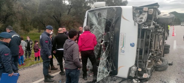 Muğla'da yürekler ağza geldi! 12 öğrenci yaralı
