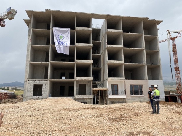 Foto - Muhalefetin acelesi yok ama Türkiye’nin acelesi var! İşte göz kamaştıran örnek deprem konutu