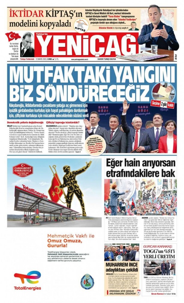 Foto - Muharrem İnce'nin adaylıktan çekilmesi gazete manşetlerinde! Hangi gazete nasıl gördü?